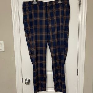 Excellent condition Joe Fresh Plaid pant-Size16W
